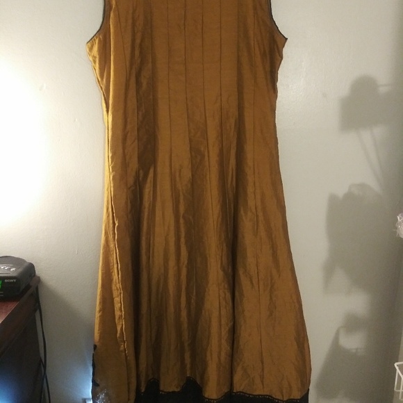 Authentic Indian - yellow summer dress - Picture 3 of 4